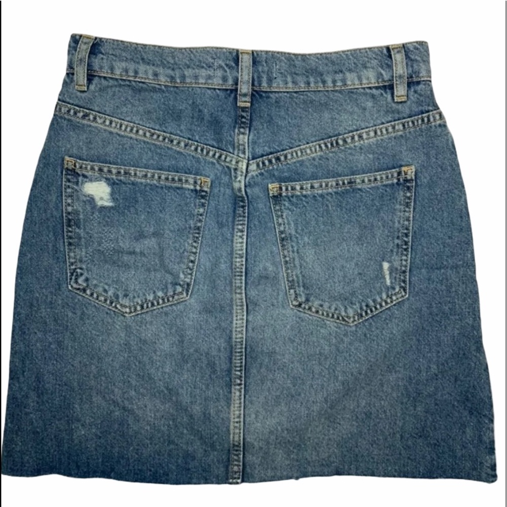 Free People Denim Hallie Skirt - Picture 2 of 3